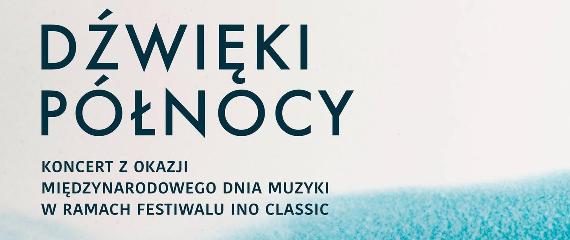 INO Classic Dźwięki północy plakat