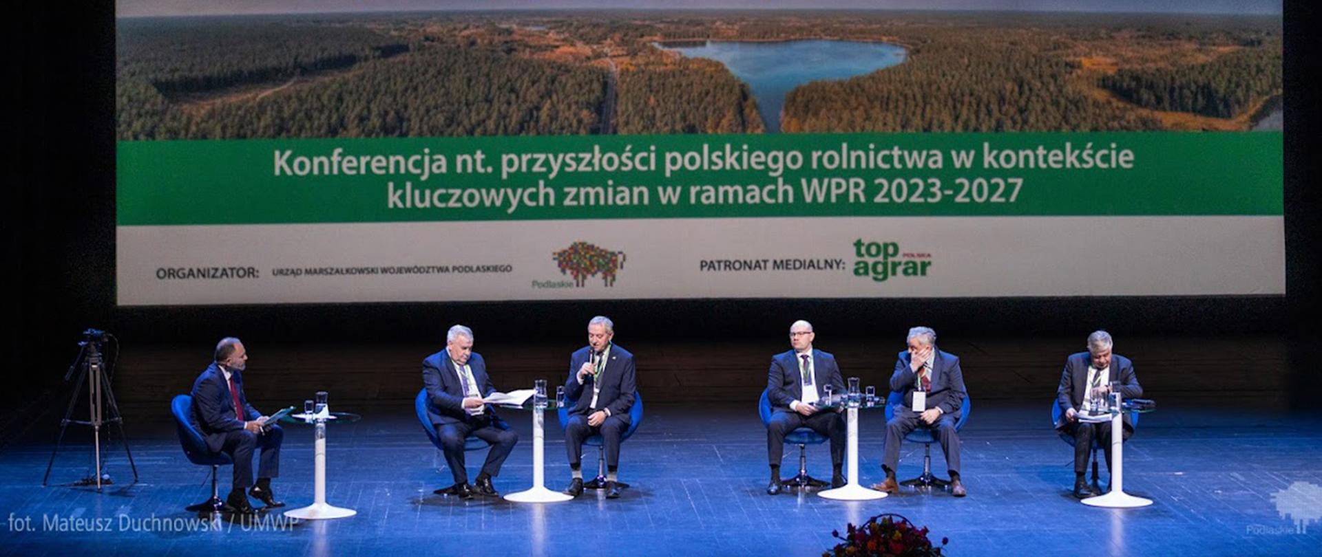 Uczestnicy konferencji na temat przyszłości polskiego rolnictwa
