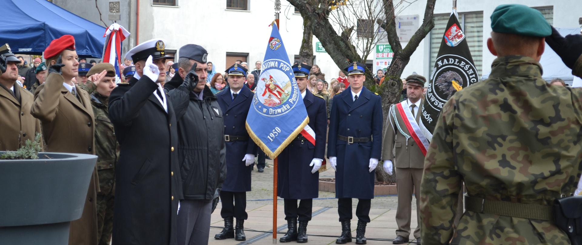 Wspólne odśpiewanie hymnu