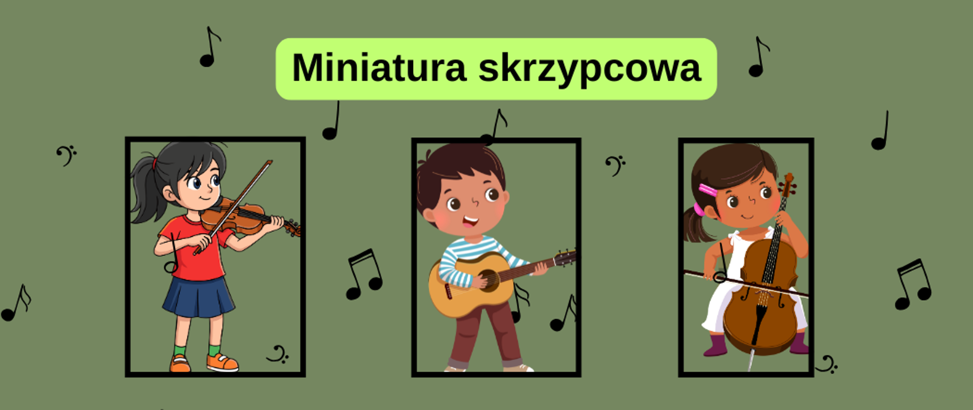 miniatura skrzypcowa