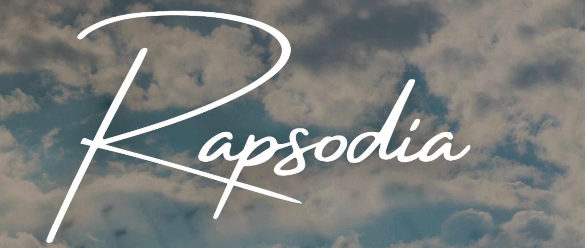 jasno niebieskie tło z nutami i chmurami. Białe napisy ze szczegółami koncertu.
Na dole logotypy szkoły, sali, Funduszy Europejskiej, UE i Flaga Polski.