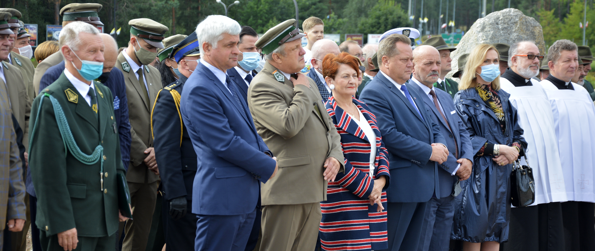 Uroczystości w Świętej Wodzie ku pamięci leśników i myśliwych