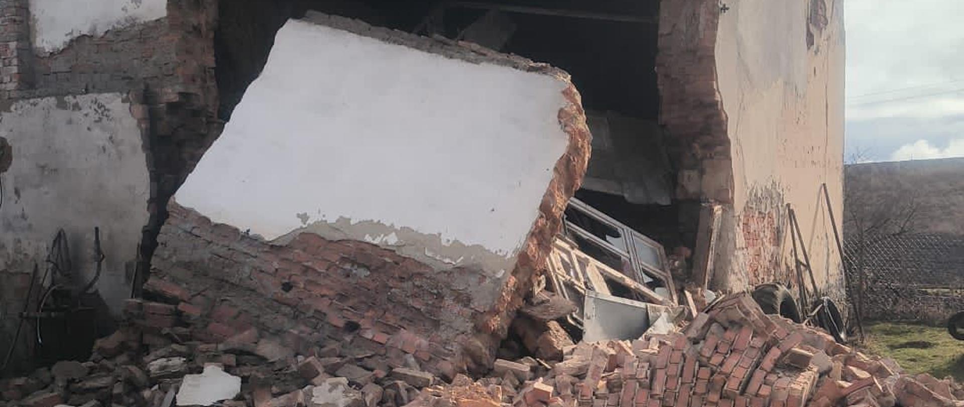 Tragedia w miejscowości Lipniki gmina Kamiennik