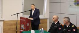 Narada roczna w Komendzie Powiatowej Państwowej Straży Pożarnej w Środzie Wielkopolskiej