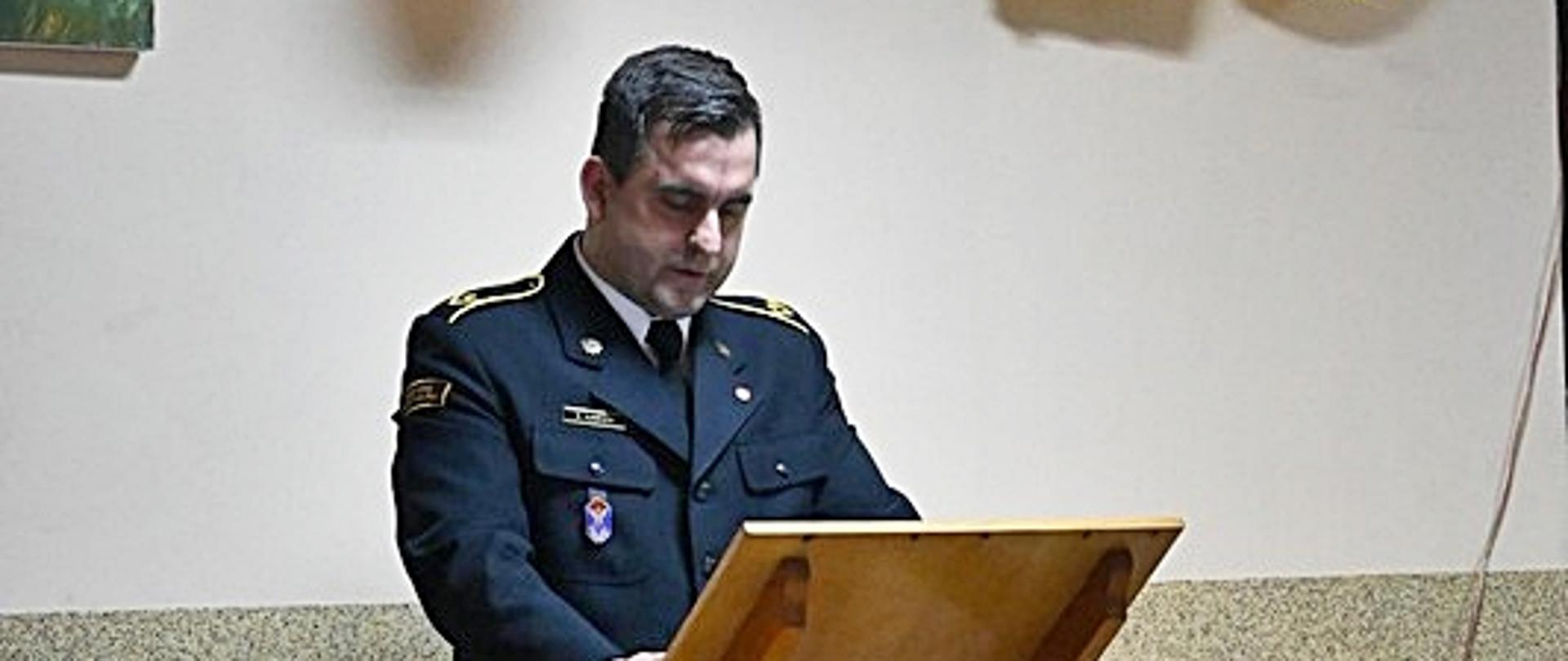 10 lecie strażackiego Klubu Honorowych Dawców Krwi PCK w KP PSP Nakło nad Notecią