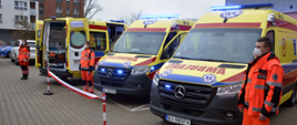 Trzy nowe ambulanse dla Wojewódzkiej Stacji Pogotowia Ratunkowego w Białymstoku