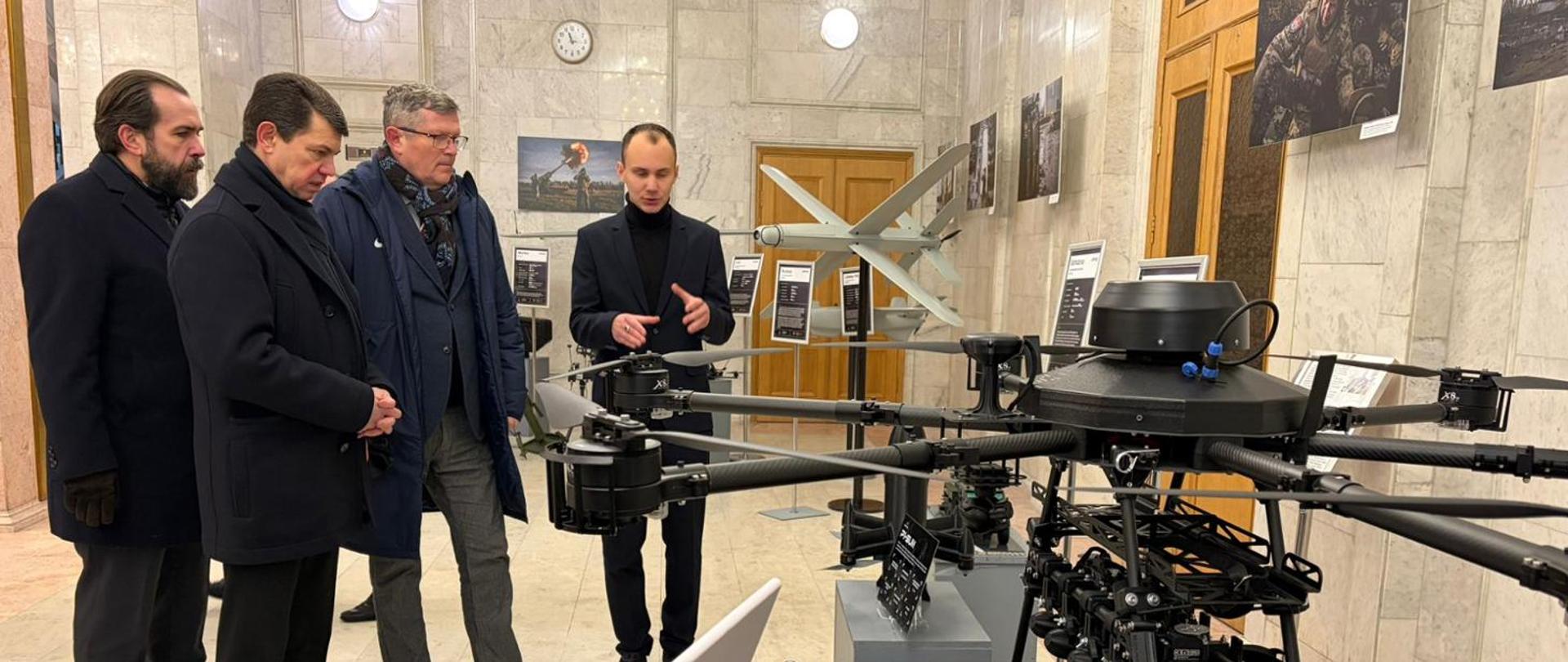 Wiceminister Marcin Bosacki w Ministerstwie Spraw Zagranicznych Ukrainy