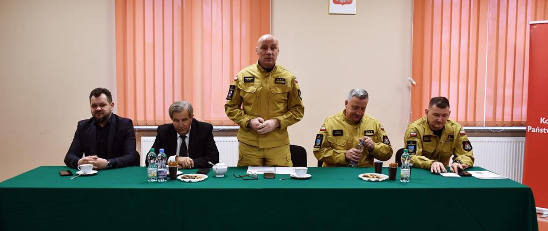 Narada roczna podsumowująca działalność staszowskich strażaków w 2023 roku