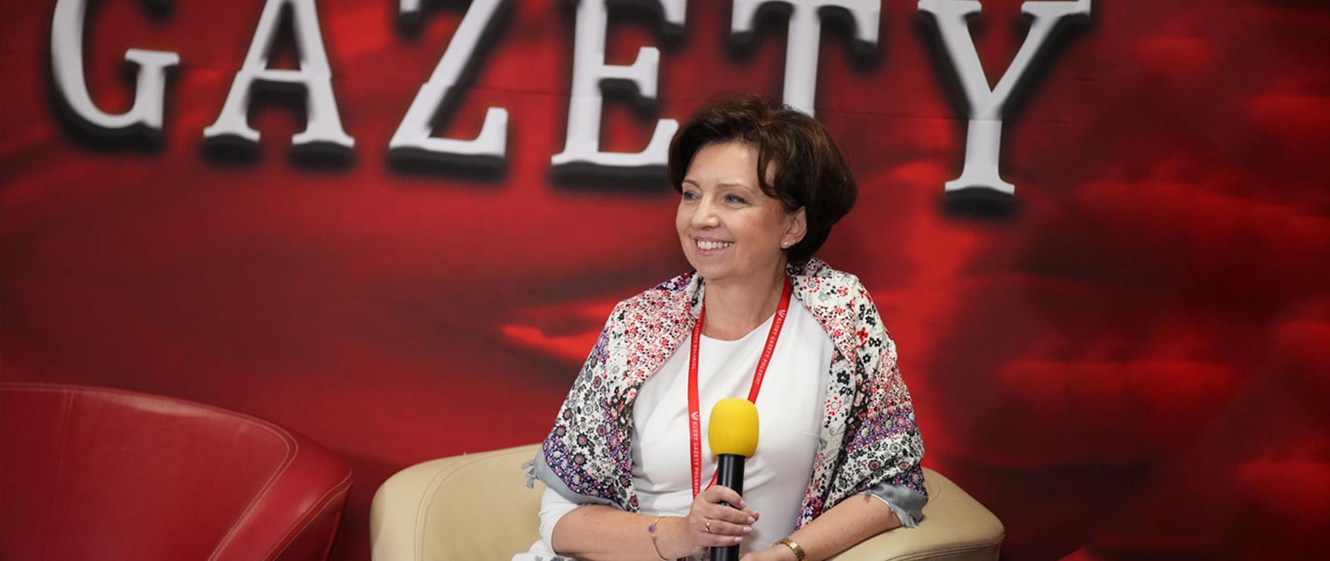 Minister Marlena Maląg na Zjeździe Klubów „Gazety Polskiej”