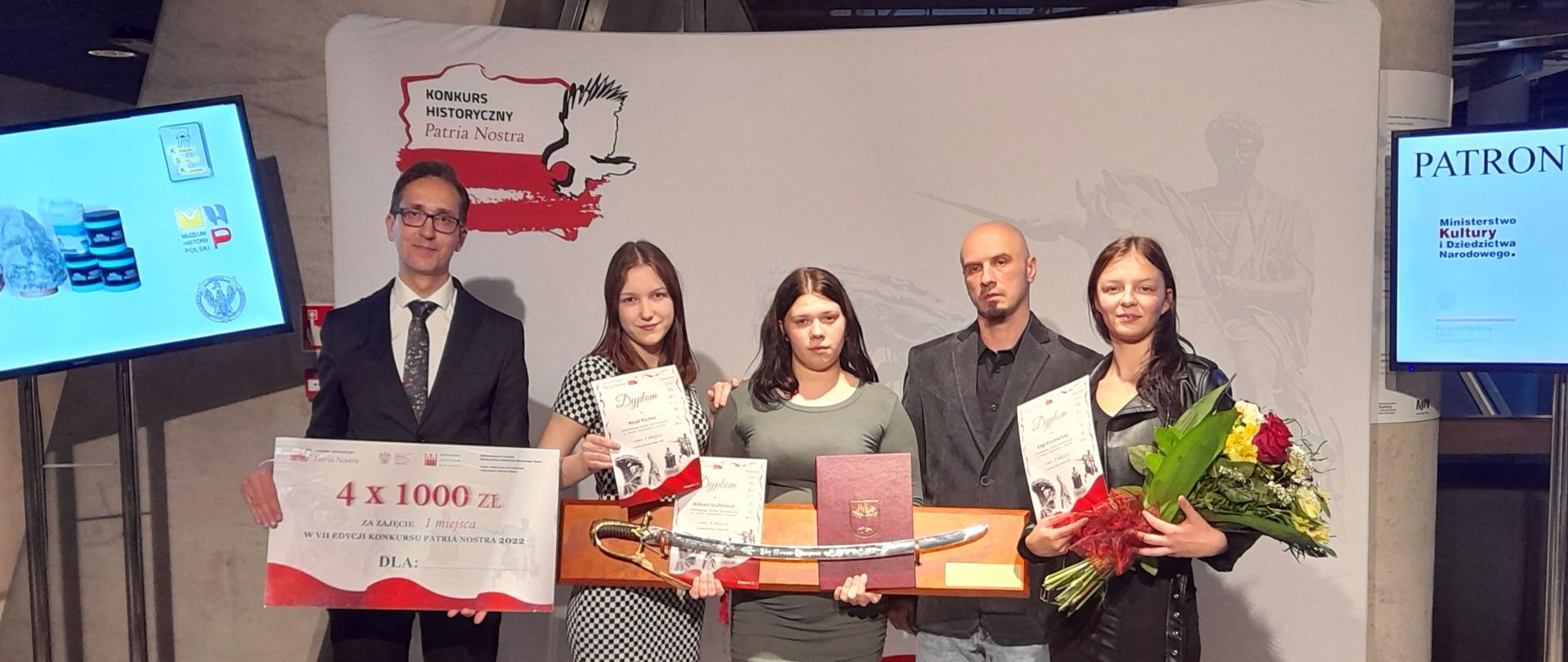 Drużyna wychowanek MOW w Kruszwicy zwycięzcą Międzynarodowego Konkursu „Patria Nostra”