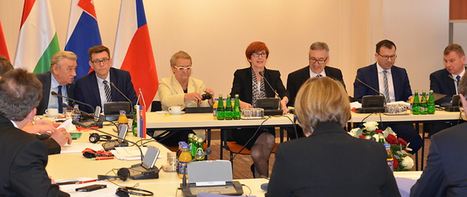 Spotkanie ministrów i przedstawicieli partnerów społecznych Grupy Wyszehradzkiej