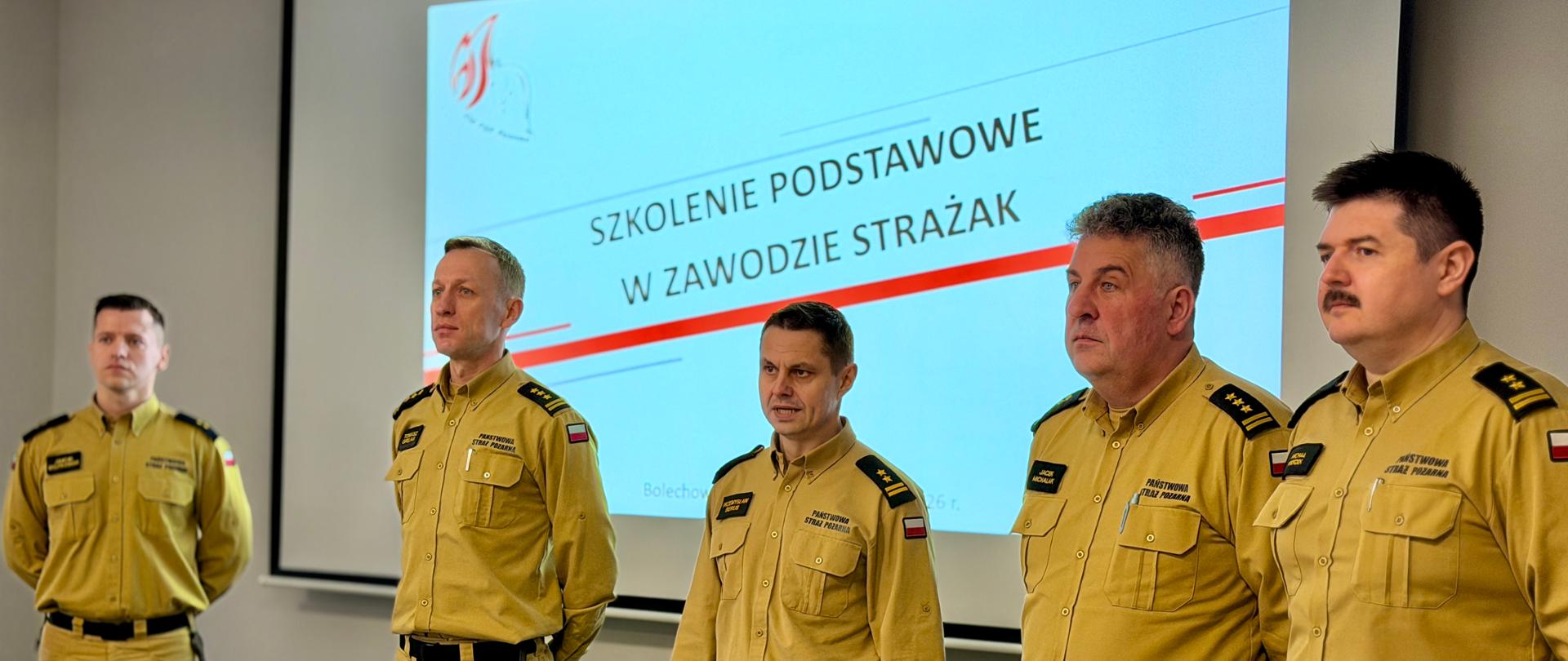Rozpoczęcie szkolenia podstawowego w zawodzie strażak (KS-29)