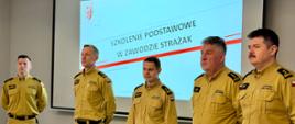 Rozpoczęcie szkolenia podstawowego w zawodzie strażak (KS-29)