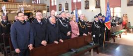 Uczestnicy uroczystości podczas Mszy Św. 
