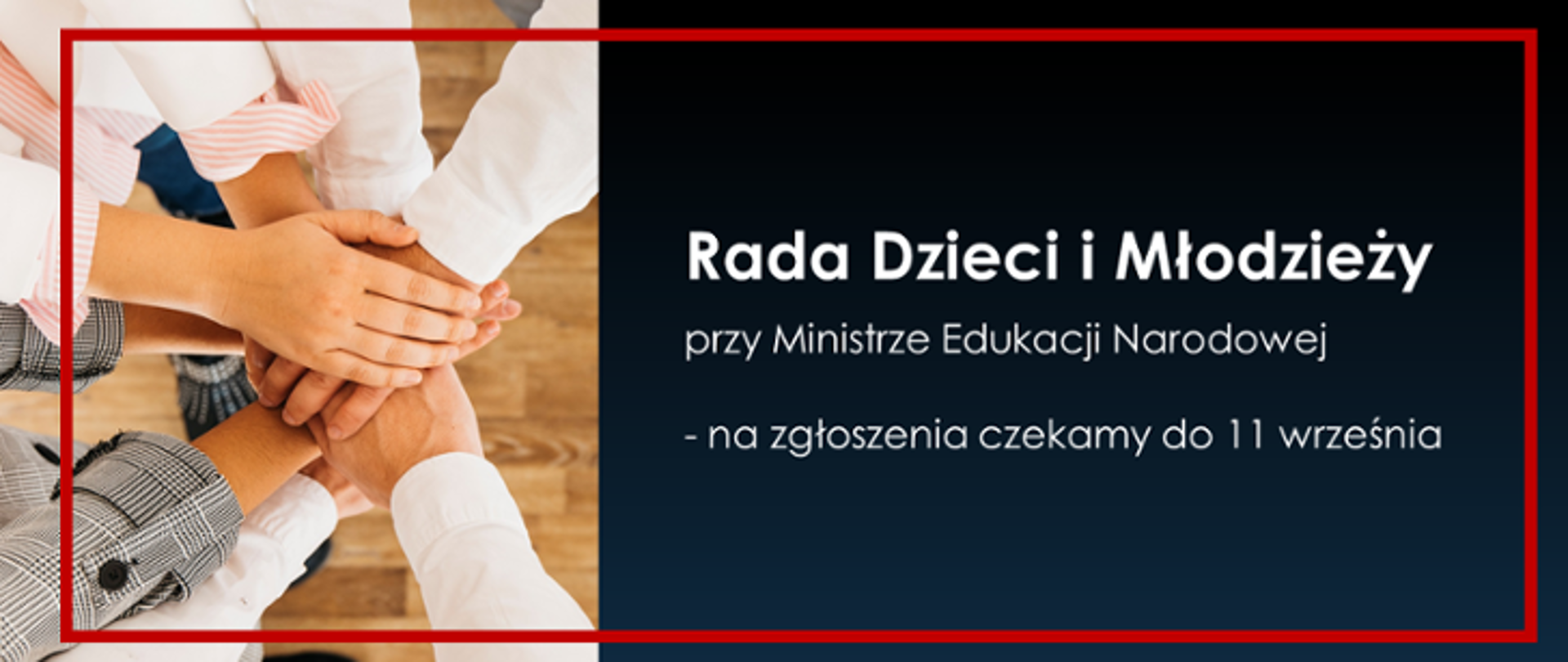 Wystartował nabór do Rady Dzieci i Młodzieży