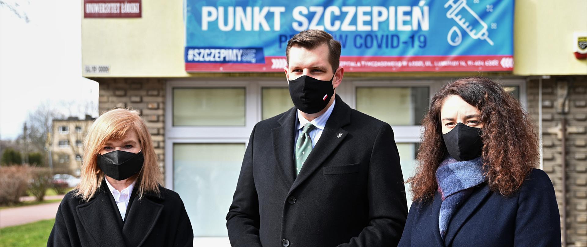 Nowa lokalizacja punktu szczepień szpitala tymczasowego