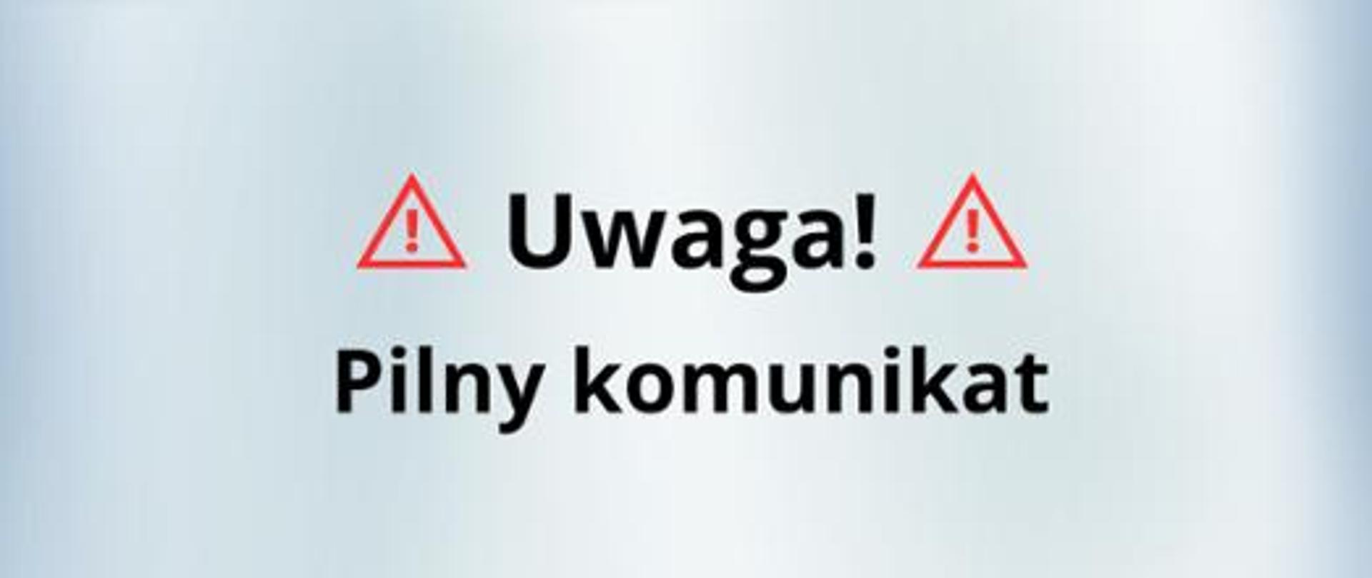 komunikat Sanepid Szczytno