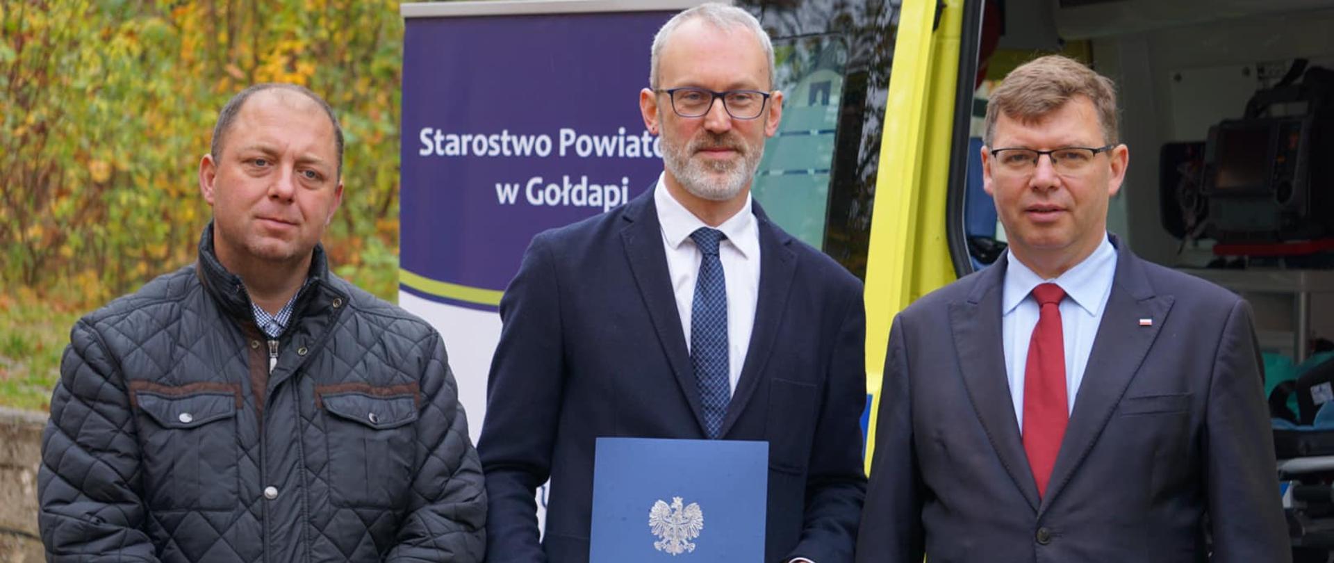 Szpital powiatowy w Gołdapi otrzymał nową karetkę