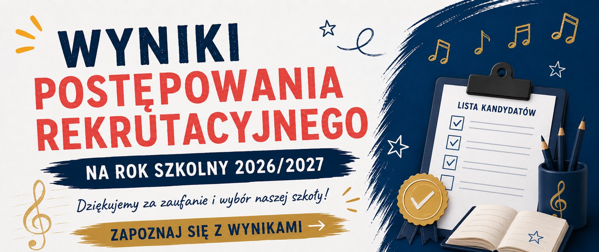 Wyniki rekrutacyjne