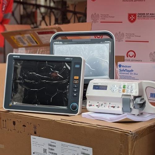 Wsparcie szpitala w Iwano-Frankiwsku w walce z COVID-19