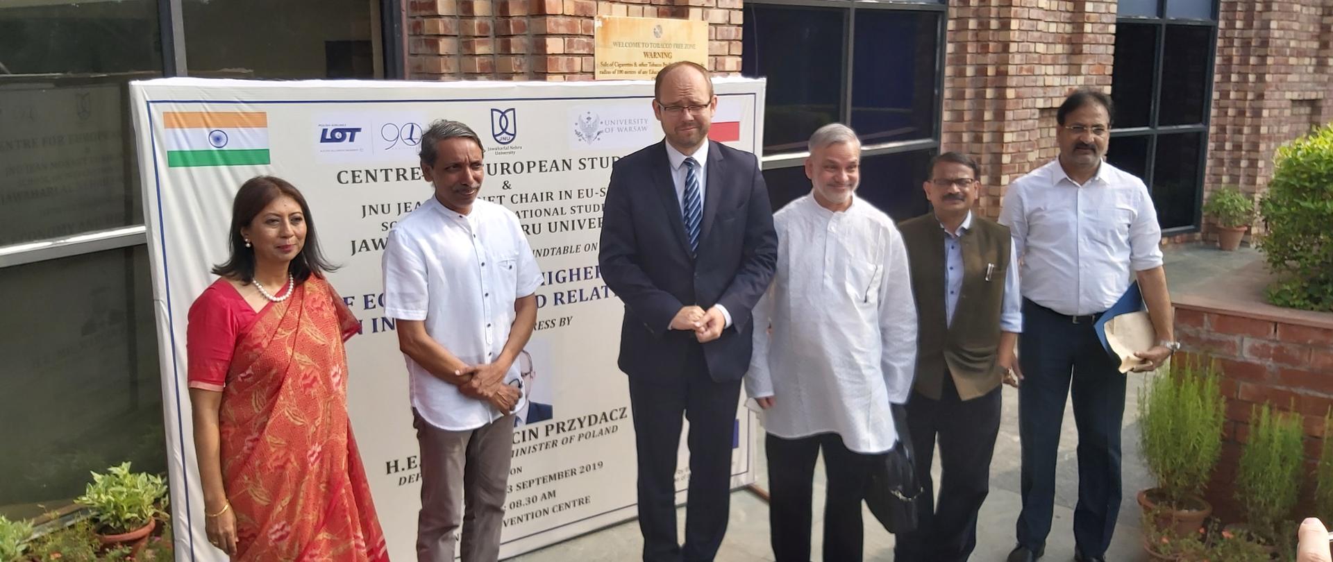 Wizyta wiceministra Przydacza w Indiach