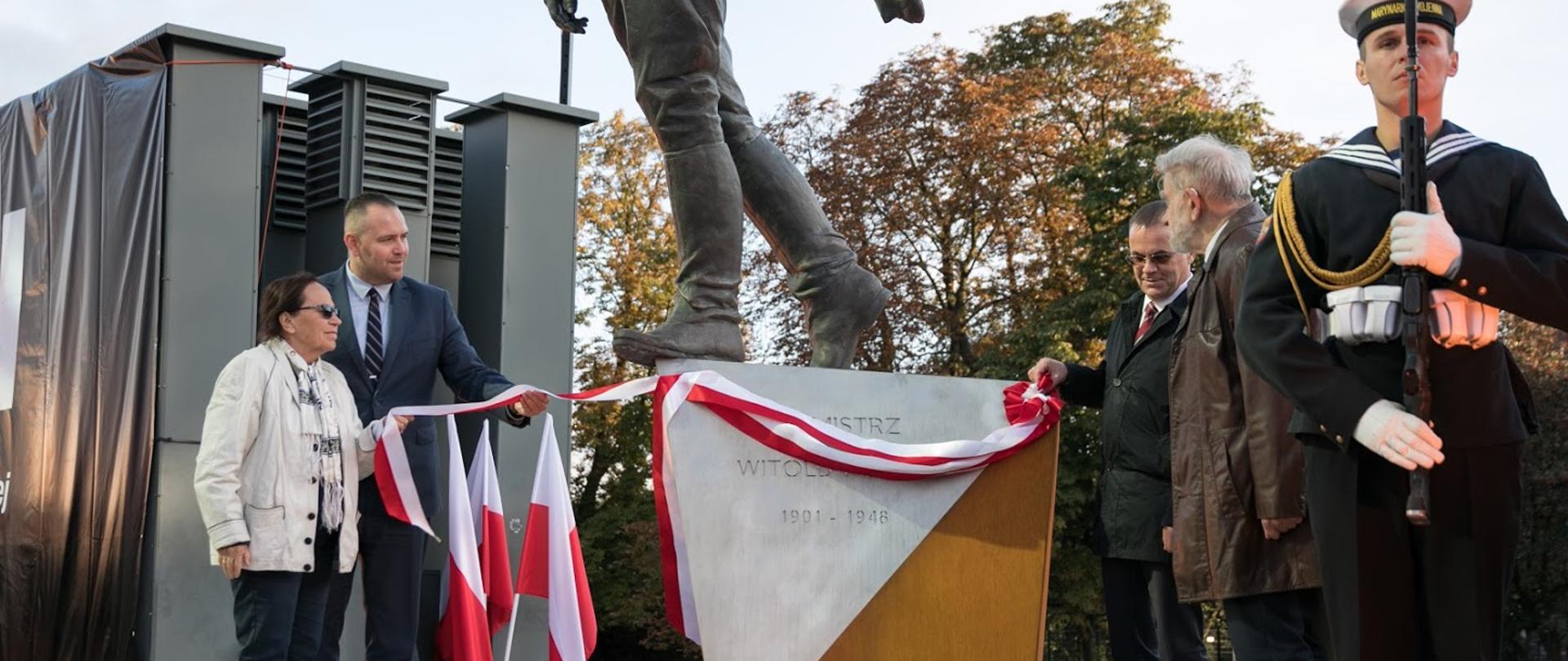 Uroczystość odsłonięcia pomnika rtm. Witolda Pileckiego, fot. Muzeum II Wojny Światowej w Gdańsku