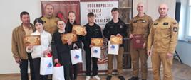 eliminacje powiatowe Ogólnopolskiego Turnieju Wiedzy Pożarniczej Młodzież Zapobiega Pożarom