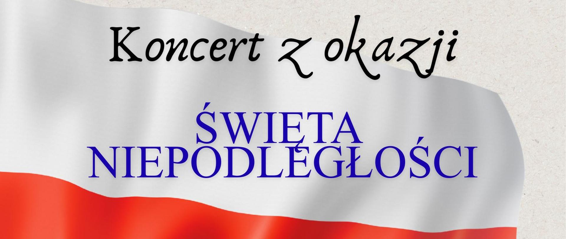 Koncert z okazji Święta Niepodległości 12.11.2025, godz. 16:30, sala koncertowa.
