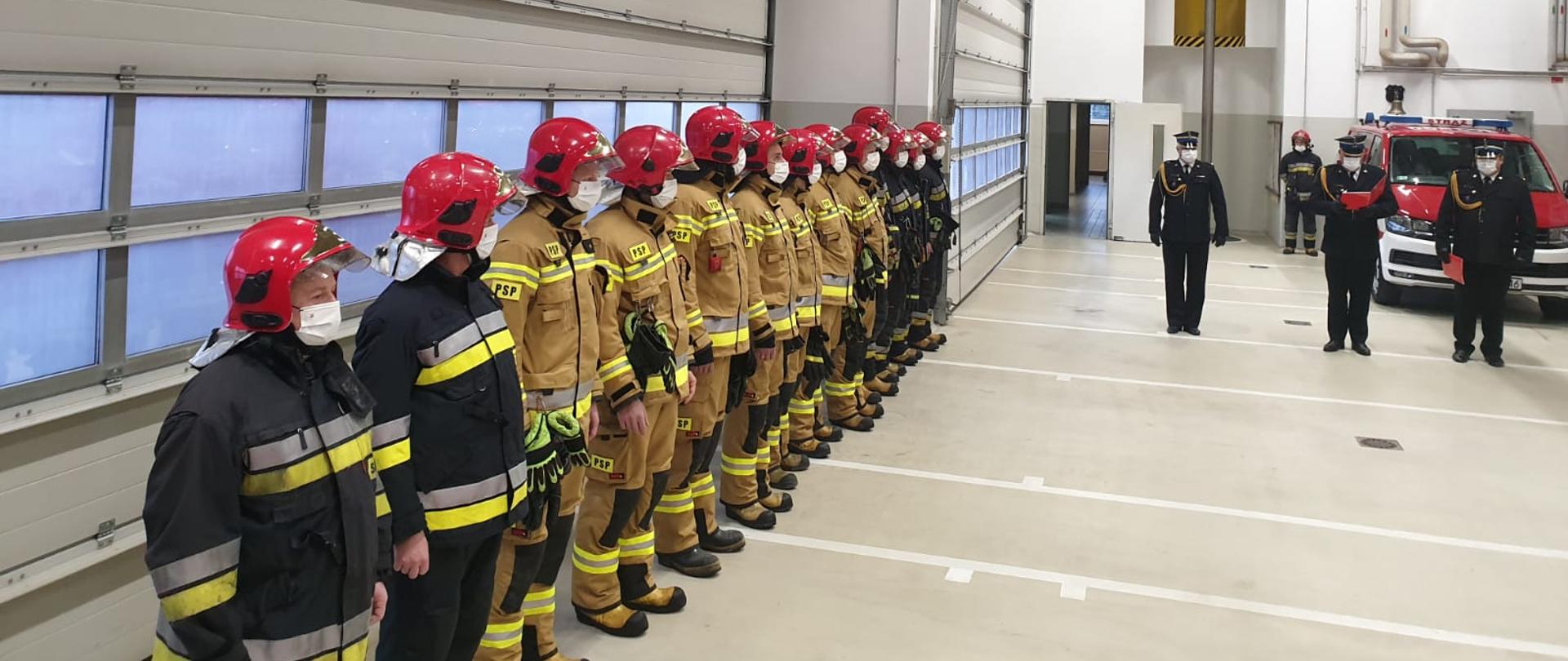 Ostatnia zmiana służby st.ogn. Mirosława Litke 