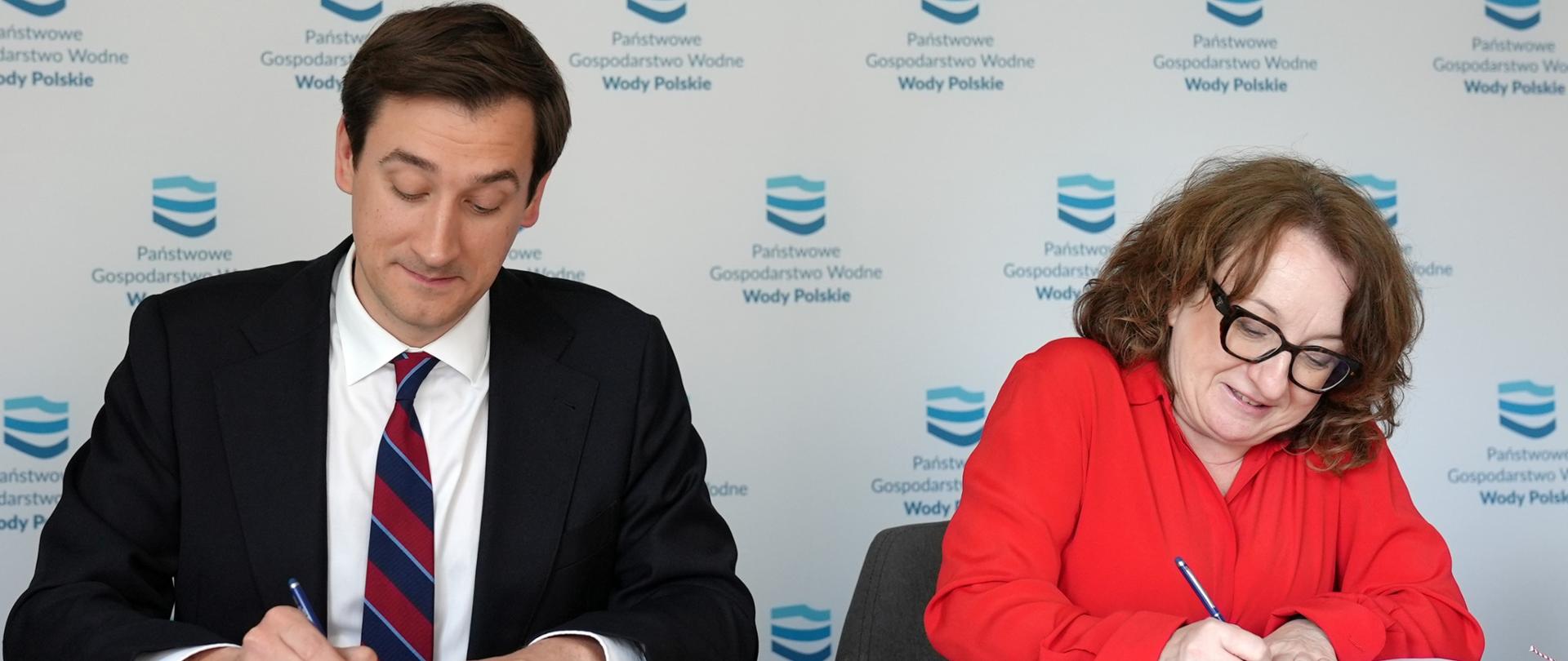 Podpisanie listu intencyjnego o współpracy Wód Polskich i Łukasiewicza