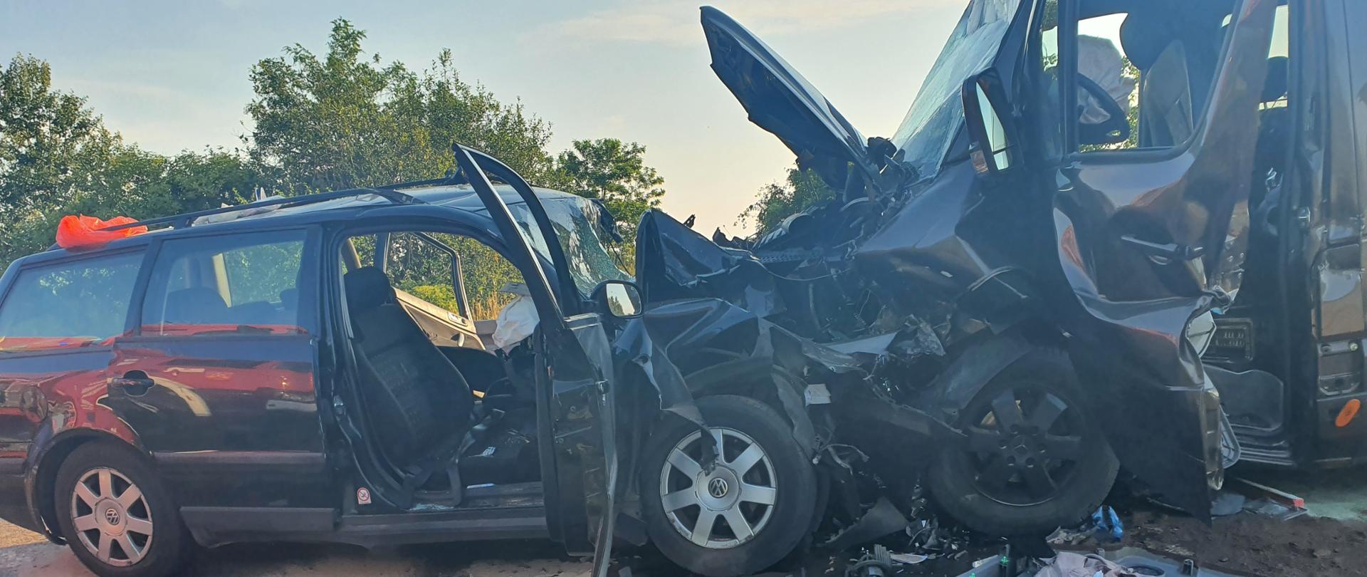 TRAGICZNY WYPADEK NA KRAJOWEJ JEDENASTCE