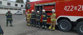 Szkolenie kierującego działaniem ratowniczym dla strażaków ratowników OSP. Rozdział zadań dla zastępu przybyłego na miejsce zdarzenia. 
