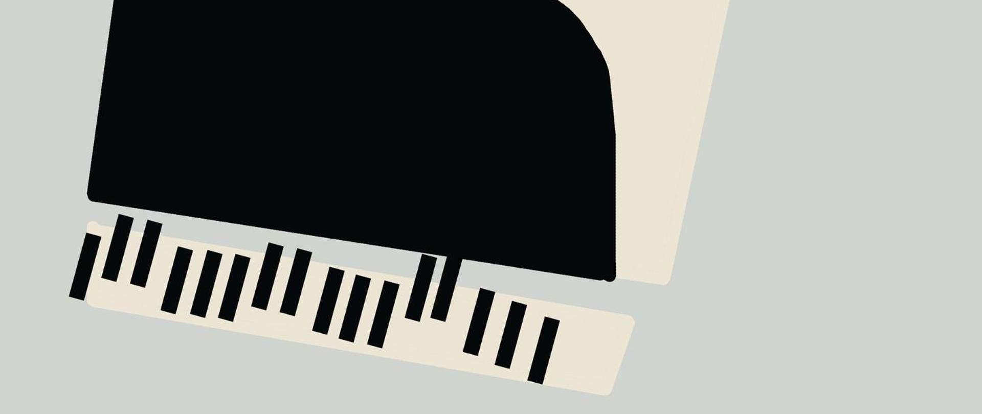 Plakat w barwach beżu i szarości. Na środku narysowany fortepian i informacja: Sala Koncertowa PSM I i II stopnia w Wadowicach 3 grudnia 2022, wymienione osoby które występują (24 osoby) oraz na dole plakatu informacja o organizatorach: Stowarzyszenie Artystyczne Face of Music oraz Państwowa Szkoła Muzyczna I i II st. w Wadowicach.