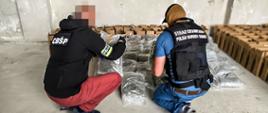 Małopolski pion PZ PK przejął 44 kg marihuany w transporcie hiszpańskiego wina