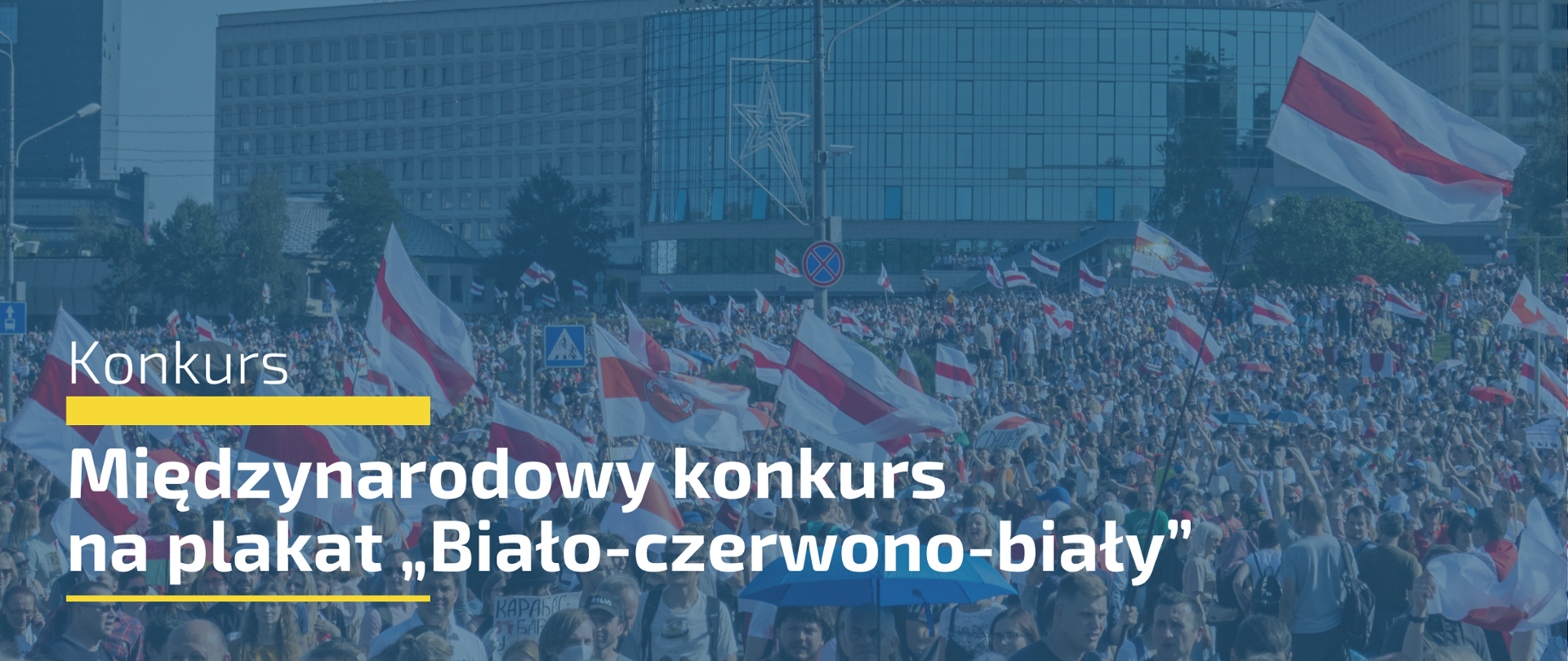 Międzynarodowy konkurs na plakat „Biało-czerwono-biały”