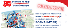 Zdjęcie przedstawia informacje o możliwości zarejestrowania drużyny.