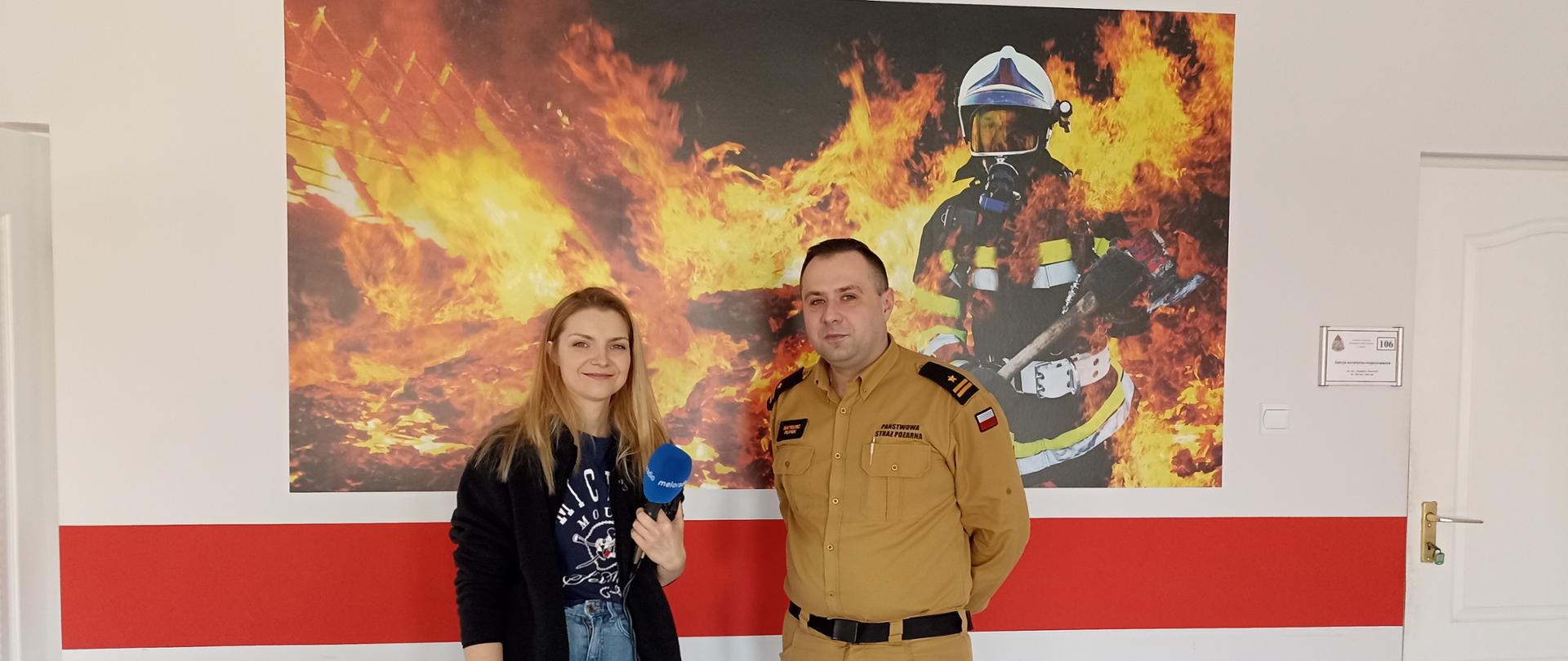 O pożarach traw rozmawialiśmy z Meloradiem