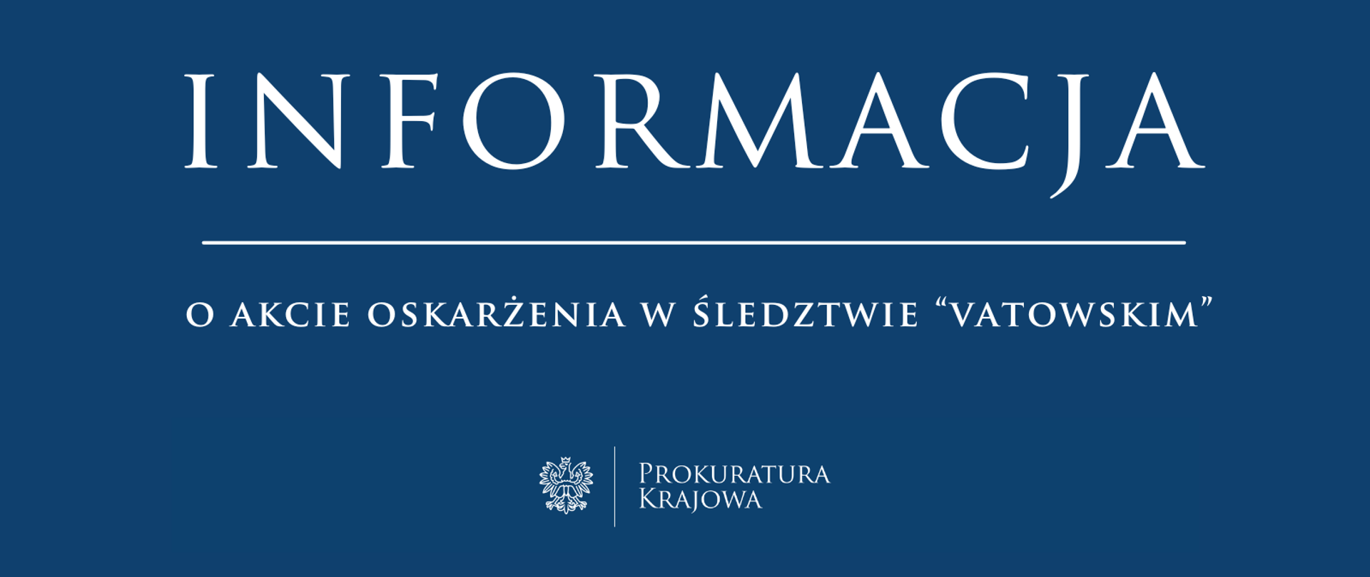 Akt oskarżenia przeciwko 10 osobom