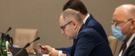 Minister Błażej Poboży na posiedzeniu KWRiMNiE 
