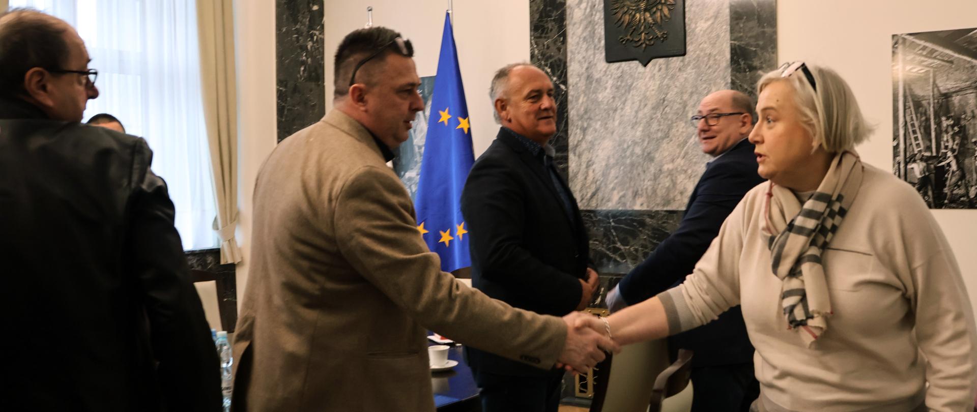 Spotkanie ze związkami z PGG S.A.