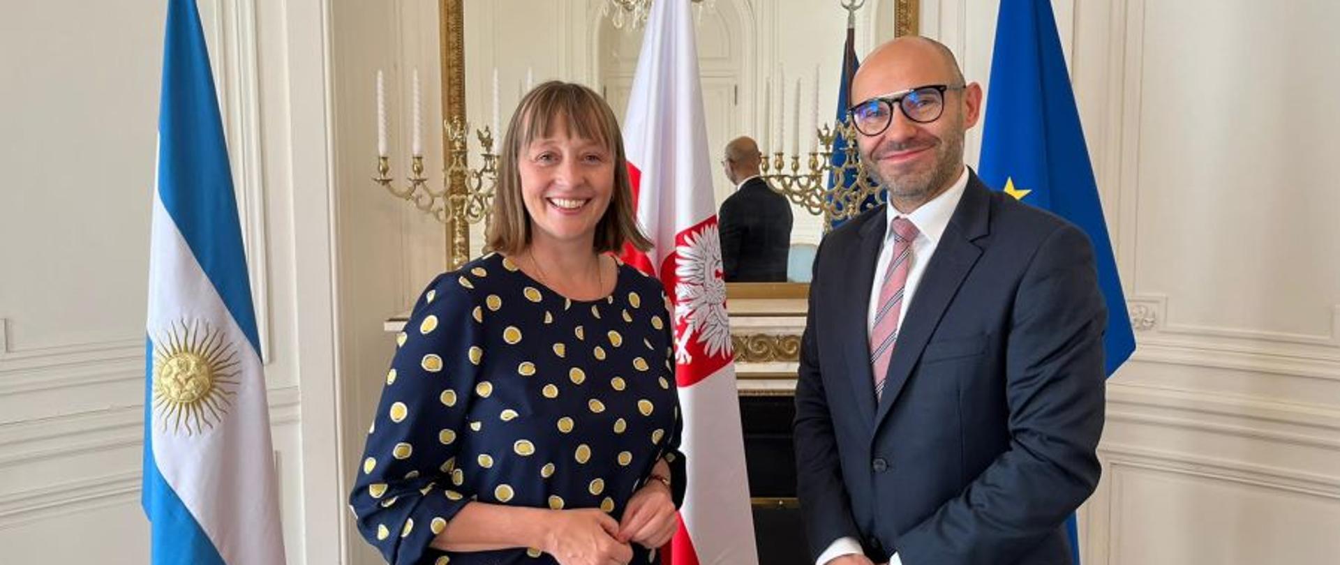 Marcin Czepelak, secretario general de la Corte Permanente de Arbitraje de La Haya, se reunió con representantes de la administración del estado argentino.