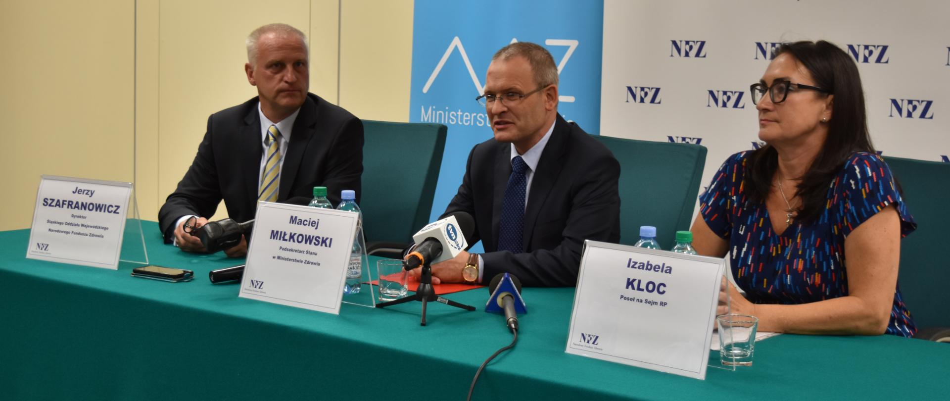 Wiceminister zdrowia z wizytą na Śląsku