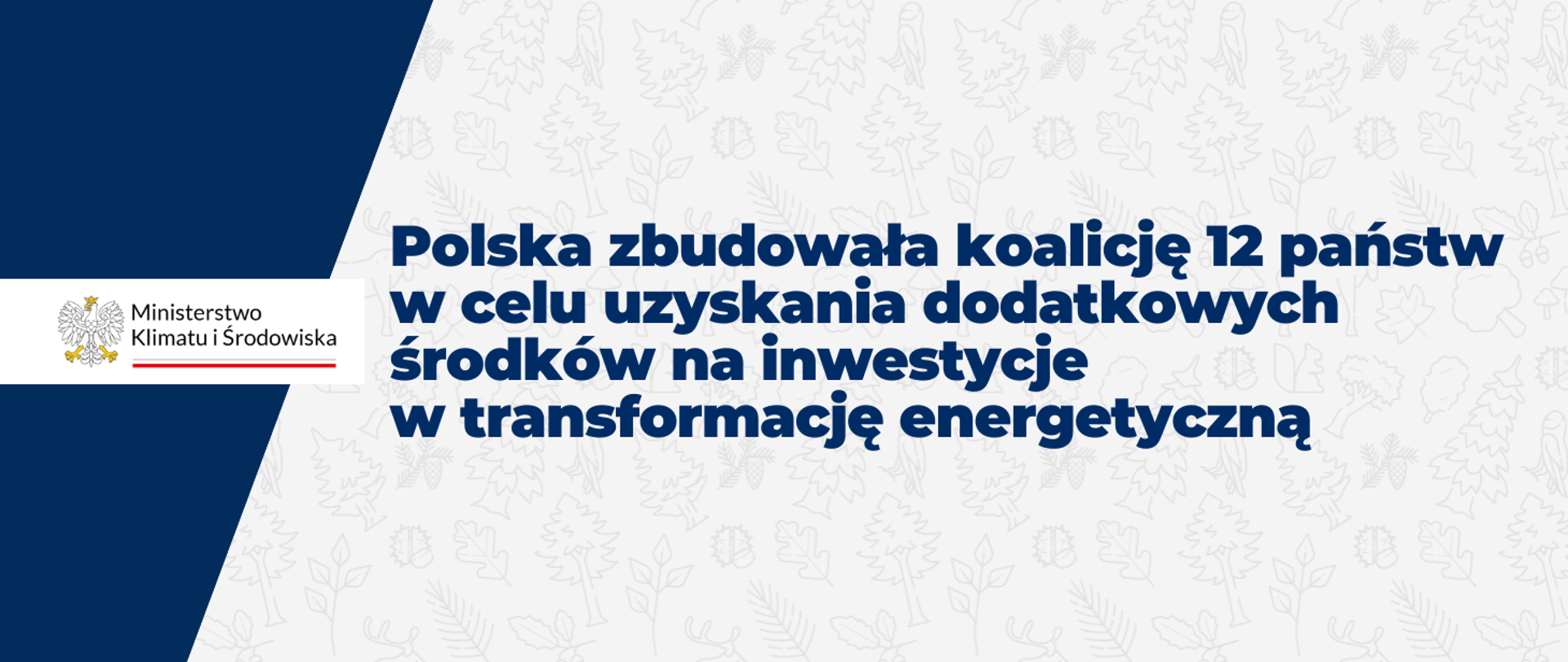Polska zbudowała koalicję 12 państw w celu uzyskania dodatkowych środków na inwestycje w transformację energetyczną