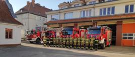Strażacy z Olsztyna uczcili pamięć poległych ukraińskich Strażaków