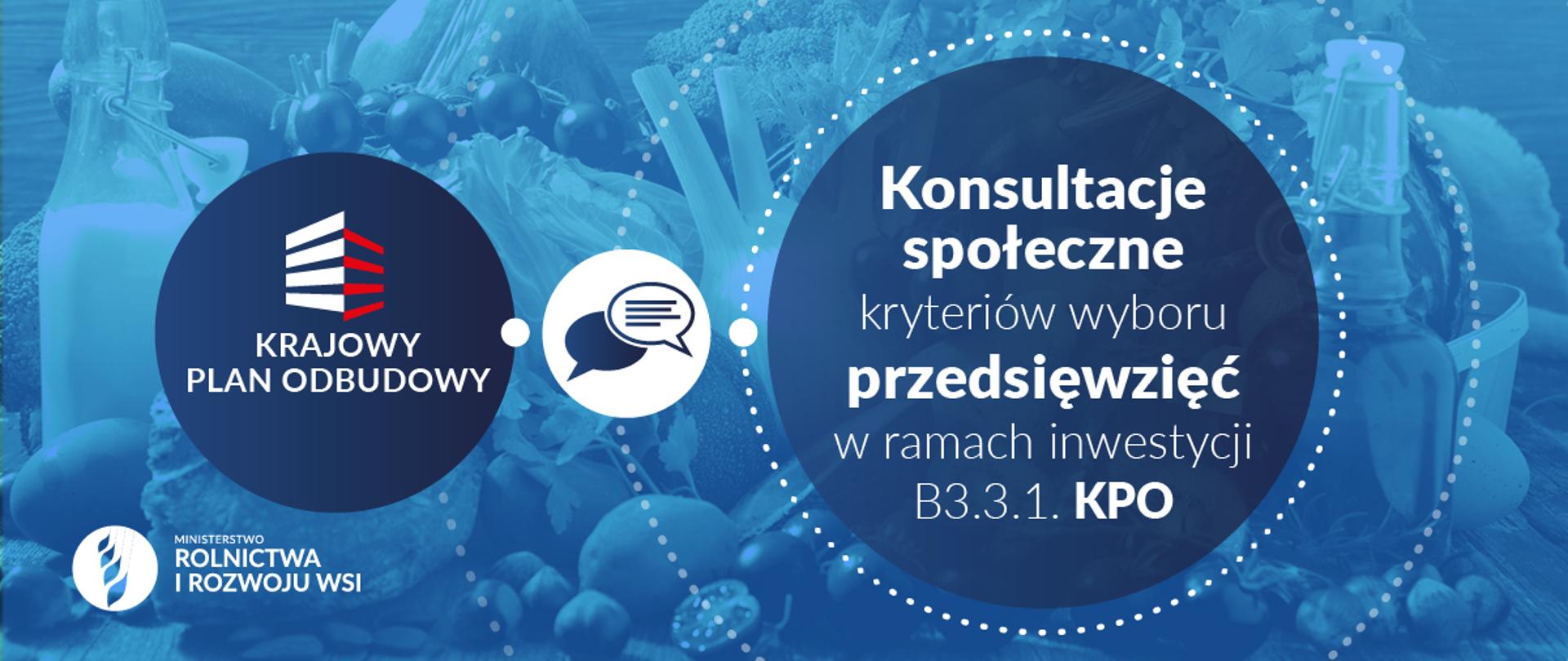 Infografika - Zrównoważona gospodarka wodna na obszarach wiejskich – konsultacje 