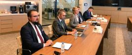 Konsultacje polityczno-gospodarcze wiceministra Pawła Jabłońskiego w Zjednoczonych Emiratach Arabskich