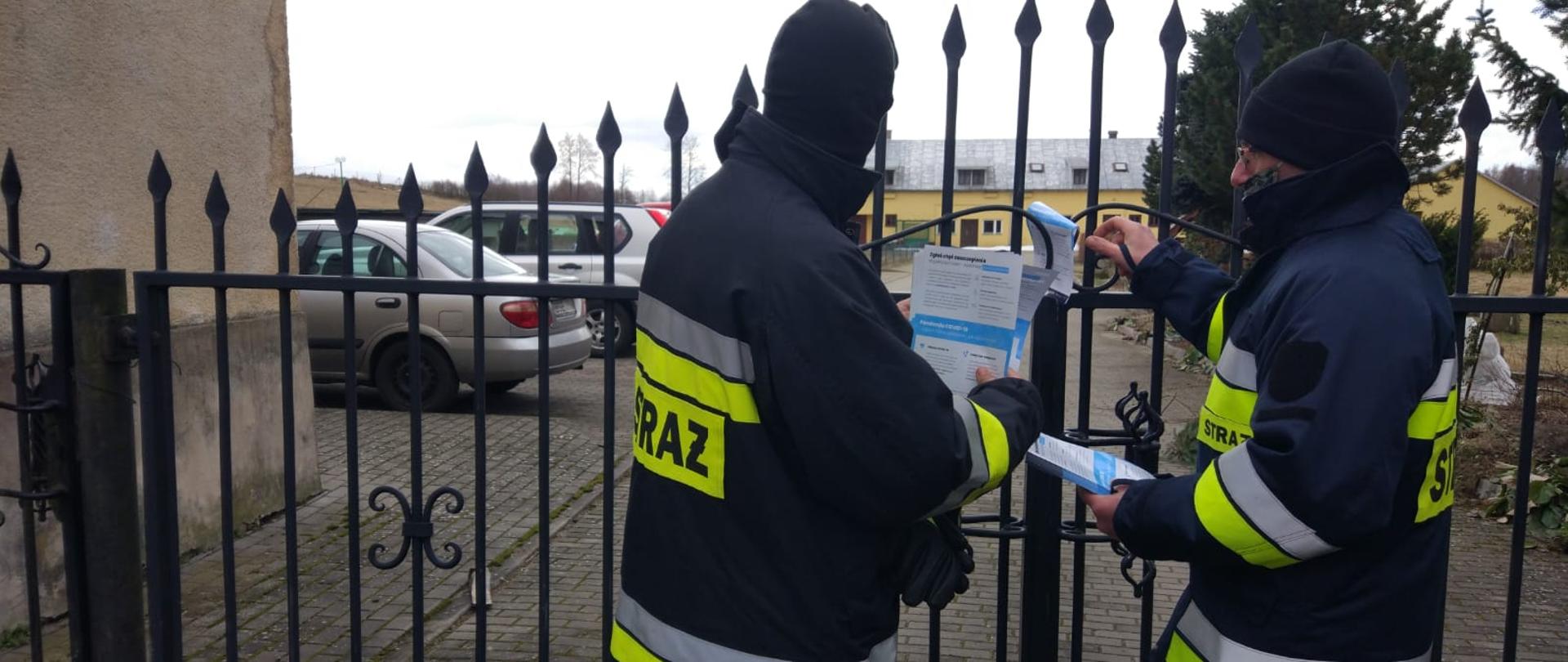 Dystrybucja ulotek na terenie powiatu sejneńskiego