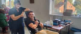 Zbiórka krwi u lidzbarskich strażaków