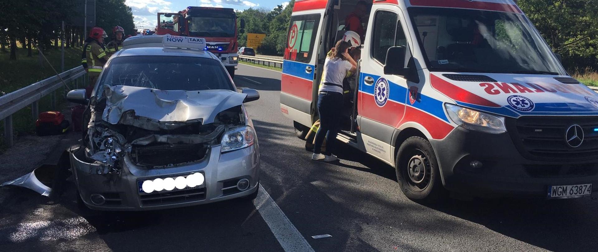 WYPADEK DWÓCH OSOBÓWEK