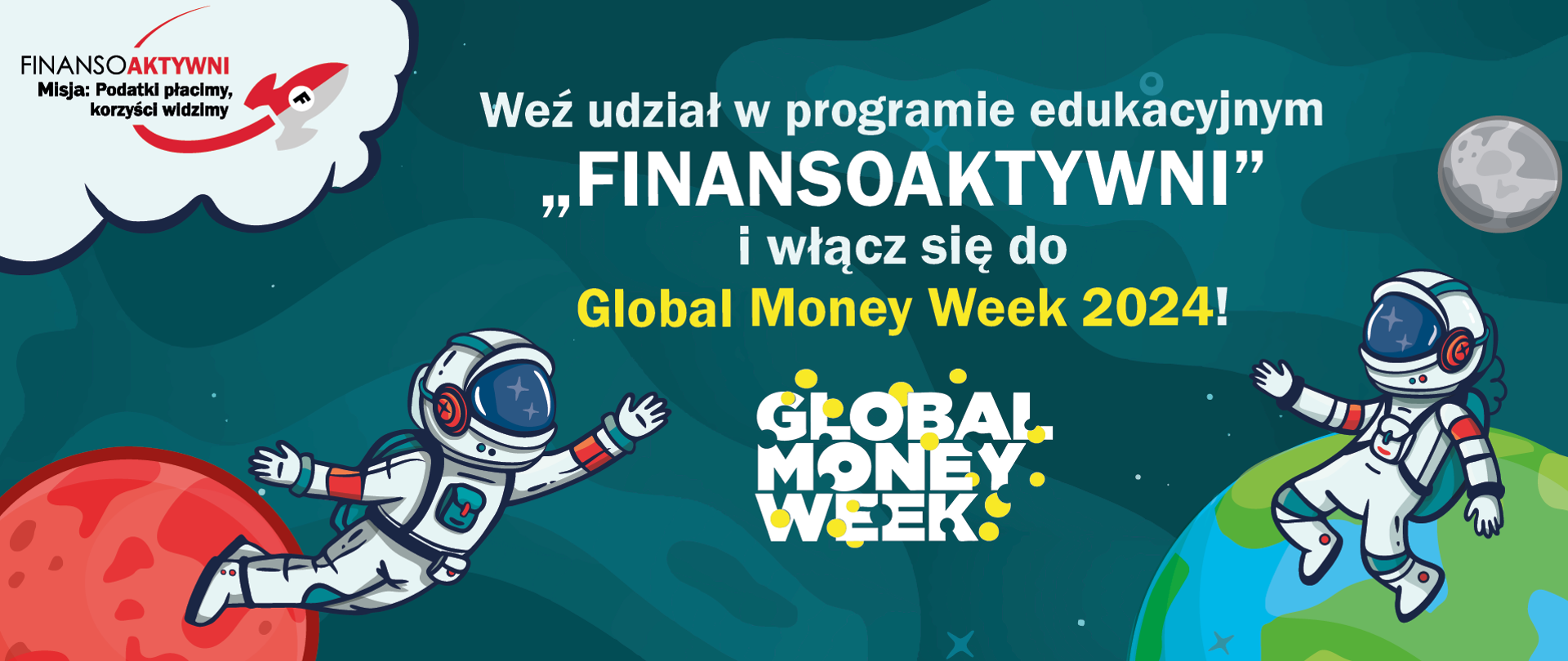 Weź udział w programie edukacyjnym „Finansoaktywni” i włącz się do Global Money Week 2024! 
